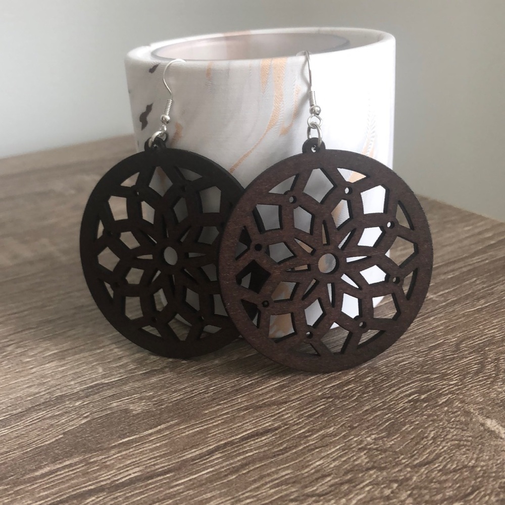 New Wooden Earrings